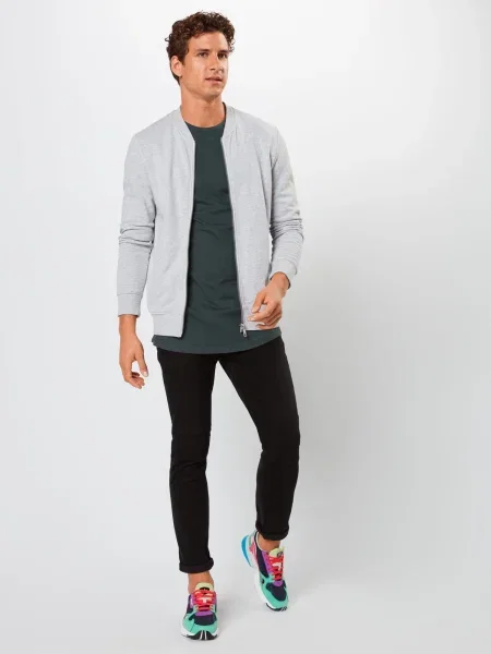 Urban Classics Tricou verde închis albastru