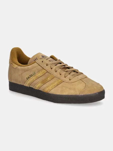 Adidas Originals sneakers din piele intoarsă Gazelle maro