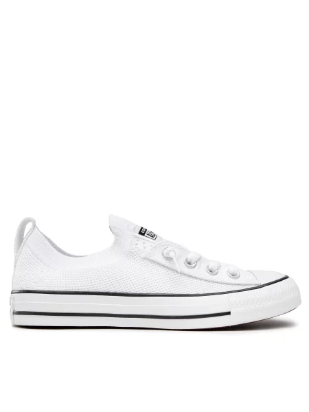 Plátenky Converse Ctas Shoreline Knit Slip biela