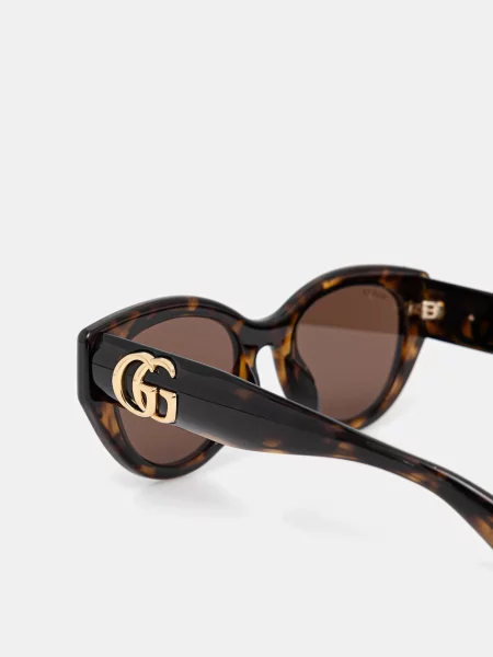 Солнцезащитные очки Gucci коричневые