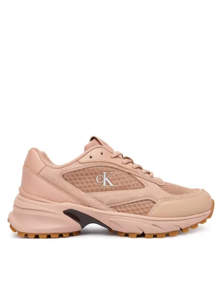 Сникърси Calvin Klein Hike Runner Mesh Mix Ck Оранжев бежово