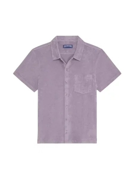 Koszula Vilebrequin frotte fioletowa