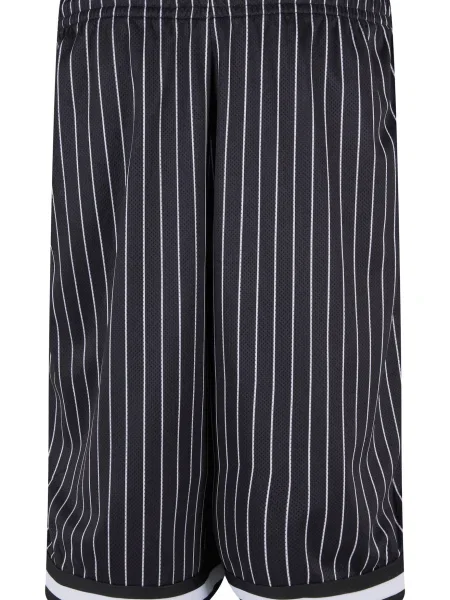 Urban Classics Pantaloni negru alb