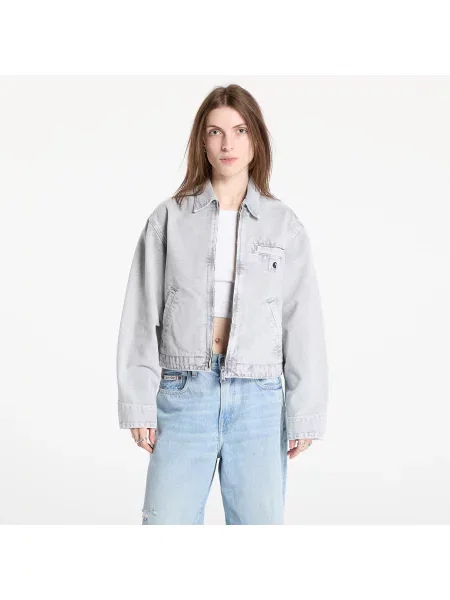 Jachetă Carhartt WIP W Emery Jacket Black/ Black Chalk Wash L negru