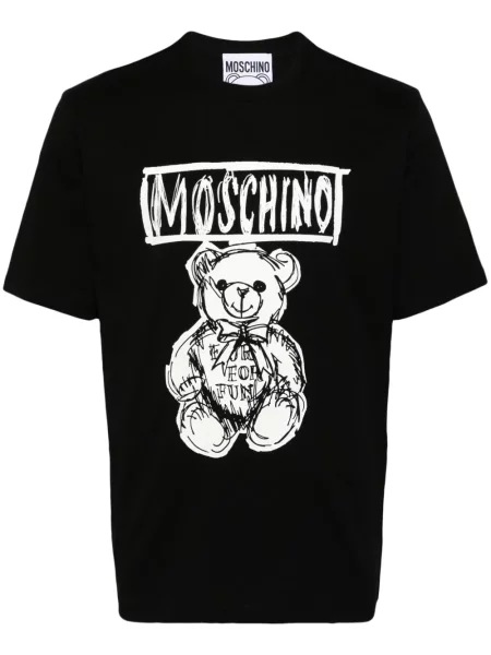Ursuleț de pluș tricou Moschino negru