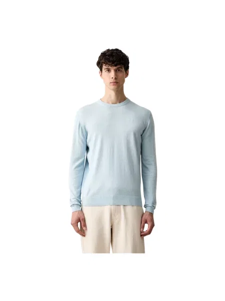 Sweter Karl Lagerfeld niebieski
