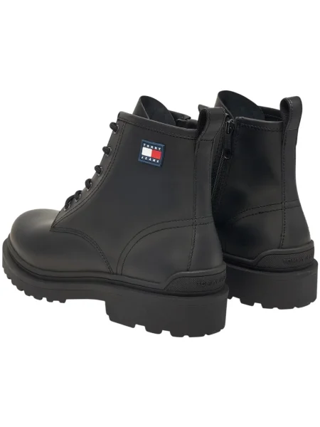 Tommy Jeans Ghete Tjm Lace Up Rubberized negru