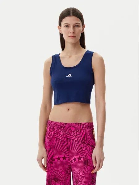 Adidas Top Essentials Small Logo tamnoplava