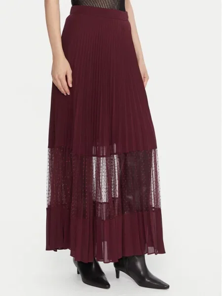 Юбка макси Twinset фиолетовая