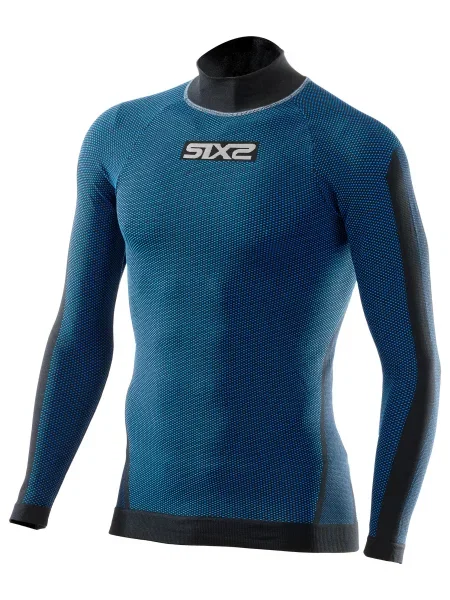 Sweter Sixs niebieski