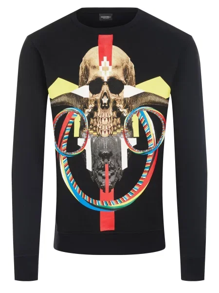 Marcelo Burlon Majica Marcelo Burlon Pullover' črna