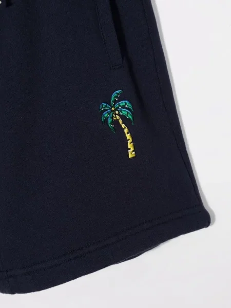Szorty dziecięce Palm Angels niebieskie