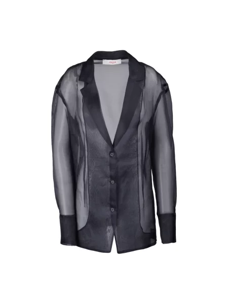 Koszula Jucca z organzy czarna