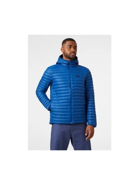 Geacă Helly Hansen cu glugă albastru