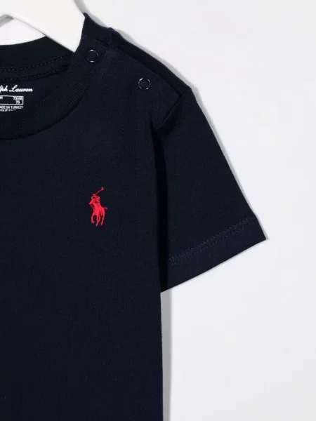 Koszulka polo dziecięca Polo Ralph Lauren niebieska
