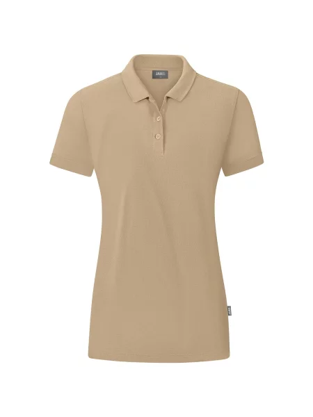Koszulka polo Jako Organic beżowa