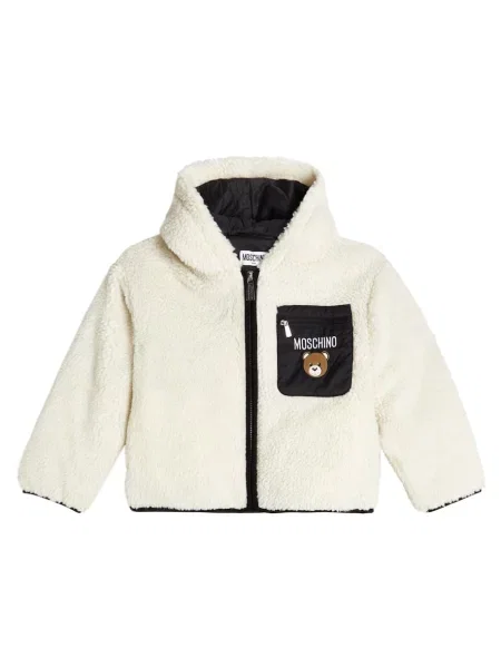 Μπουφάν Moschino λευκό