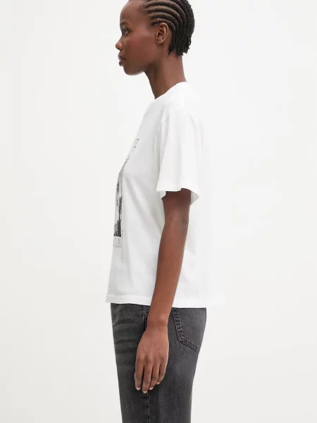 Anine Bing Louis T-shirt γυναικείο λευκό