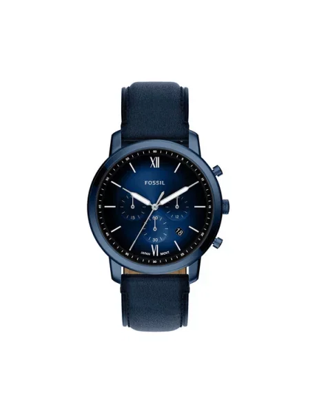FOSSIL Ceas analogic NEUTRA bleumarin alb