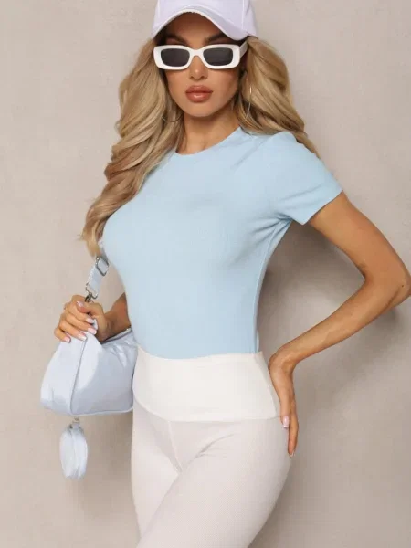 Bleumarin Tricou din Larenimes albastru