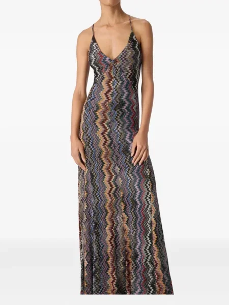 Rochie maxi Missoni de costum albastru