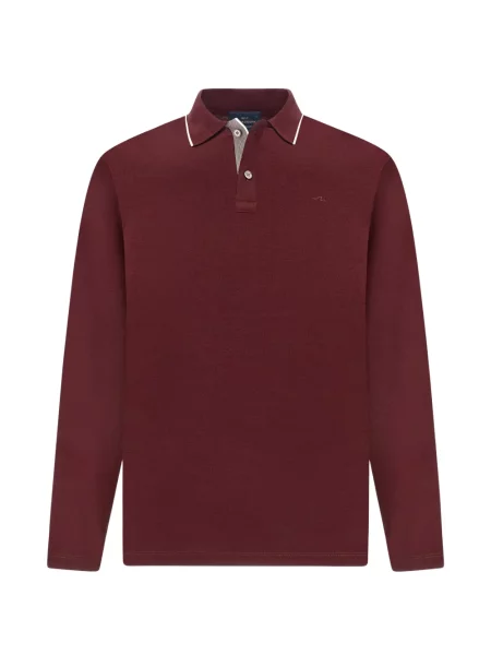 Lung tricou polo Paul & Shark roșu