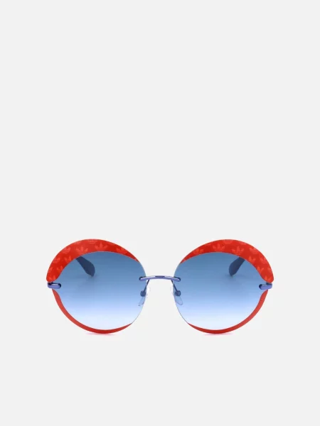 ADIDAS ORIGINALS Napszemüveg Adidas Original Matte black Sunglasses piros fekete