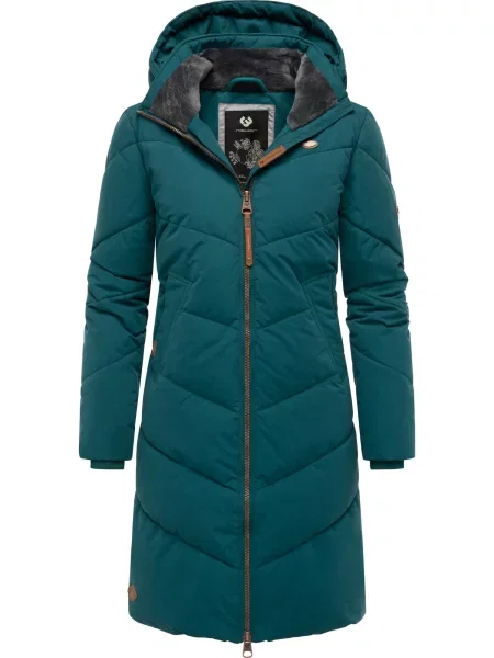 Ragwear Palton de iarnă Rebelka smarald verde