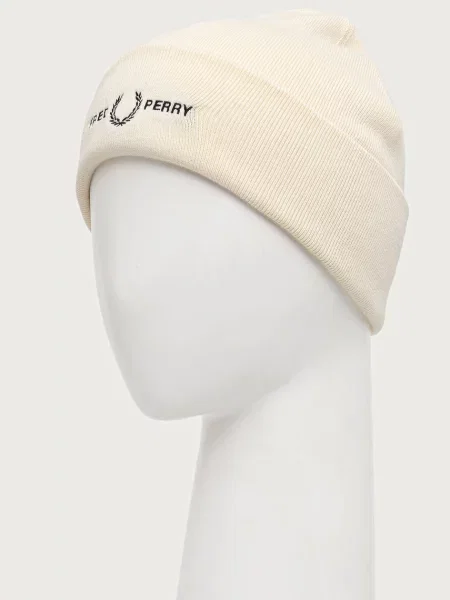 Fred Perry шапка beanie з бавовною
