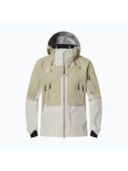 Мъжко ски яке Descente Swiss 3L Hard Shell snow conifer бежово