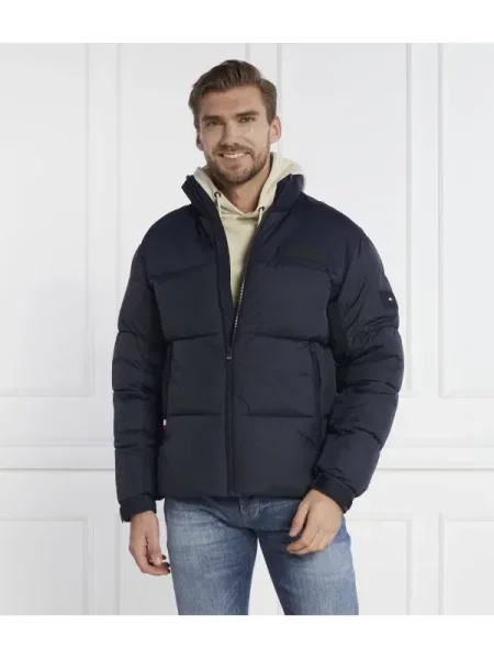 Tommy Hilfiger Kabát NEW YORK PUFFER kék