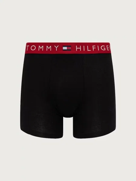 Tommy Hilfiger priliehavé boxerky pánske s elastanom čierna