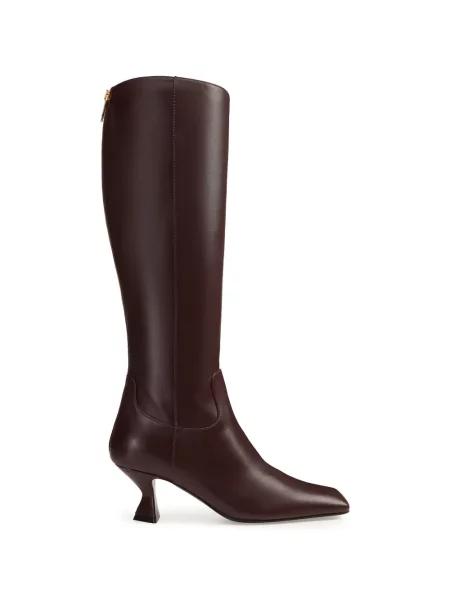 Botine Sergio Rossi din piele maro