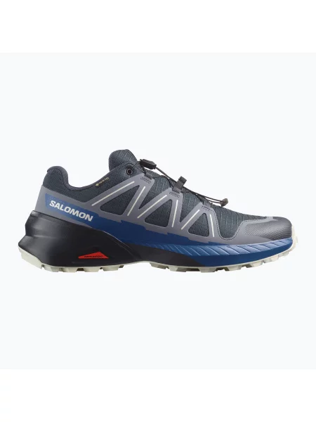 Încălțăminte de alergare pentru bărbați Salomon Speedcross Peak GTX blue nights/grisaille albastru