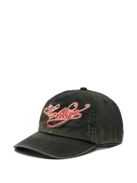 Hímzett baseball sapka The Attico fekete