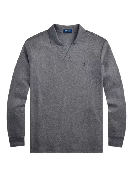 Ριγέ polo Polo Ralph Lauren με κουκούλα με αυτόγραφο λευκό