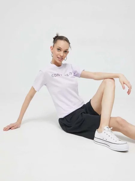 Kratke hlače Converse črna