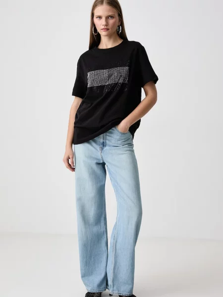 Tommy Jeans tričko dámske čierna