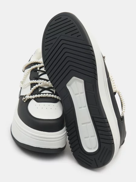 Кеды Sinsay с жемчугом