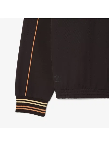 Lacoste Dres Tenisowy X Daniil Medvedev brązowy