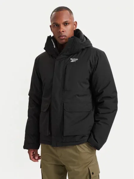 Reebok Geacă de iarnă negru