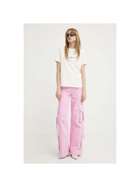 Koszulka Msgm beżowa