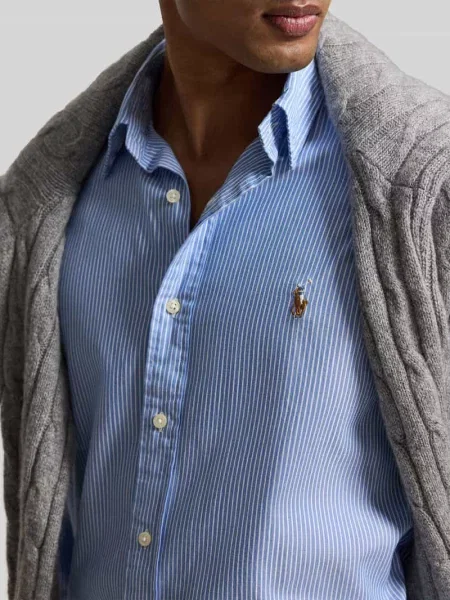 Koszula casualowa z wyhaftowanym logo Polo Ralph Lauren