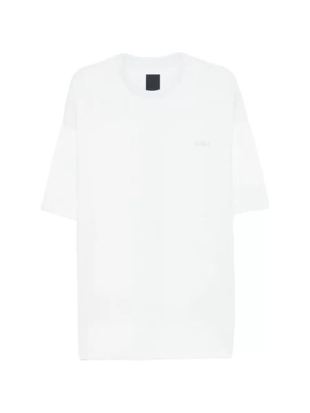 Tricou Juun.j cu model floral cu imagine albastru