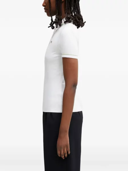Tricou polo Lacoste alb