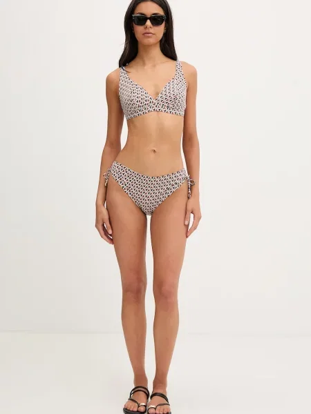 Max Mara Beachwear plavková podprsenka ARENA hnědá