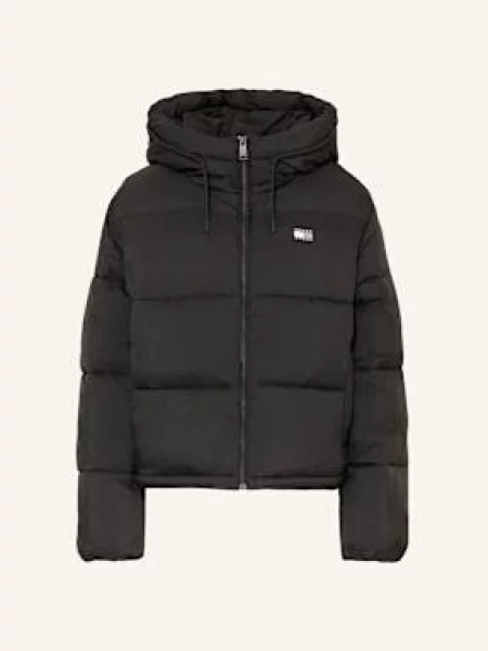 Tommy Jeans kurtka pikowana Kobiety jednolity S czarny