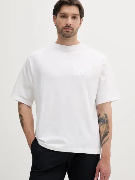 Michael Kors tricou din uni alb