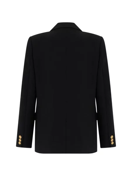Geacă Moschino cu autograf negru