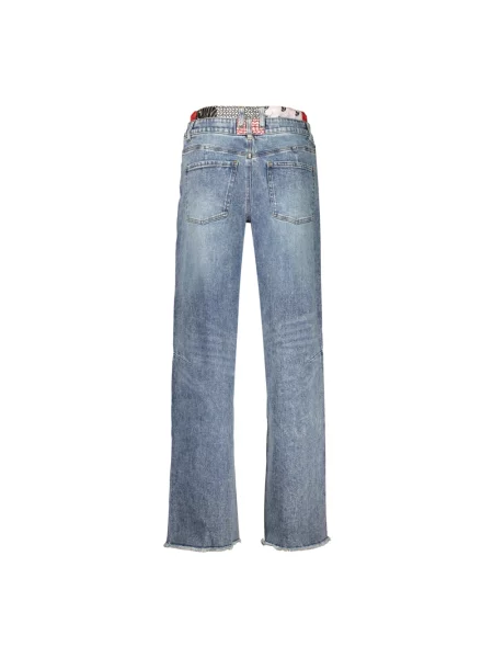 Jeansy Desigual niebieskie
